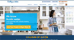 Desktop Screenshot of culliganofaustin.com