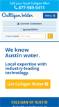 Mobile Screenshot of culliganofaustin.com